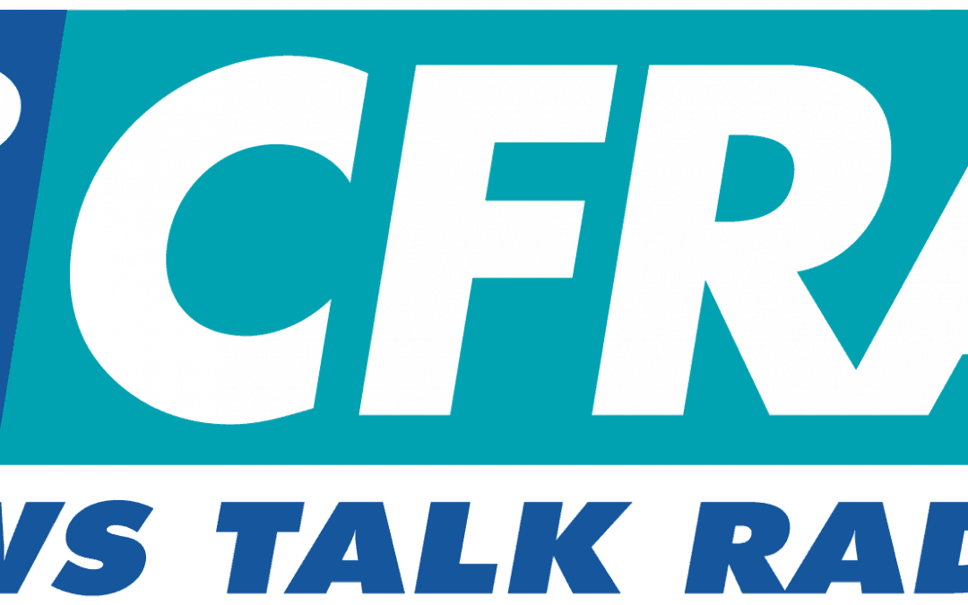 Joshua Clarke on 580 CFRA “Experts On Call”