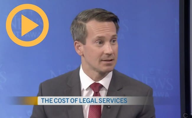 Joshua Clarke Criminal Defence Lawyer Ottawa Armoured Suits Cost of Legal Services